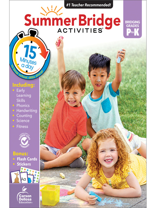 Title details for Summer Bridge Activities®, PreK - Grade K by Summer Bridge Activities - Wait list